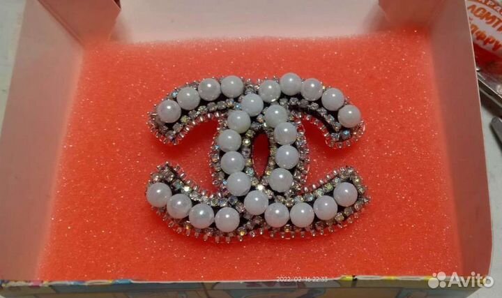 Брошь ручной работы