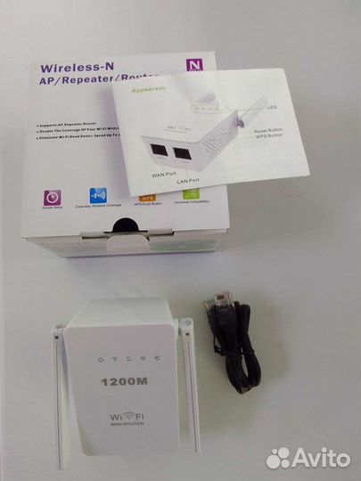 Роутер. Wi-fi репитер LV-WR02ES