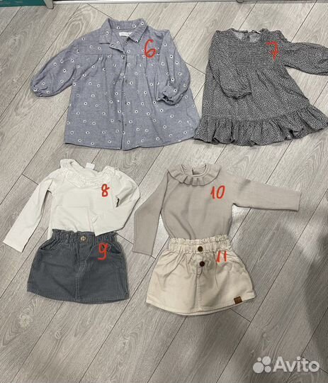 Одежда для девочки zara, reserved, h&m