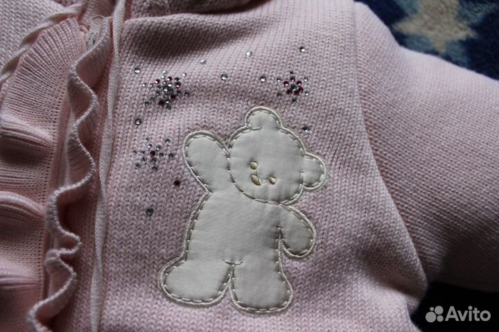 Конверт зимний для девочки