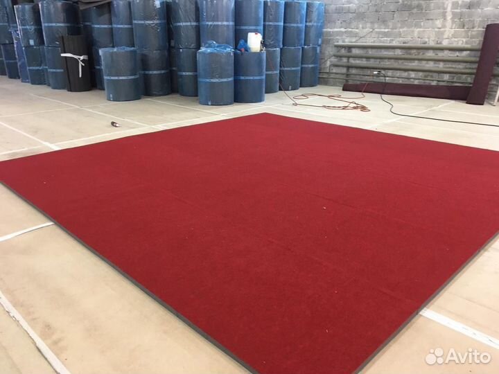 Ролл маты для гимнастики с ворсом