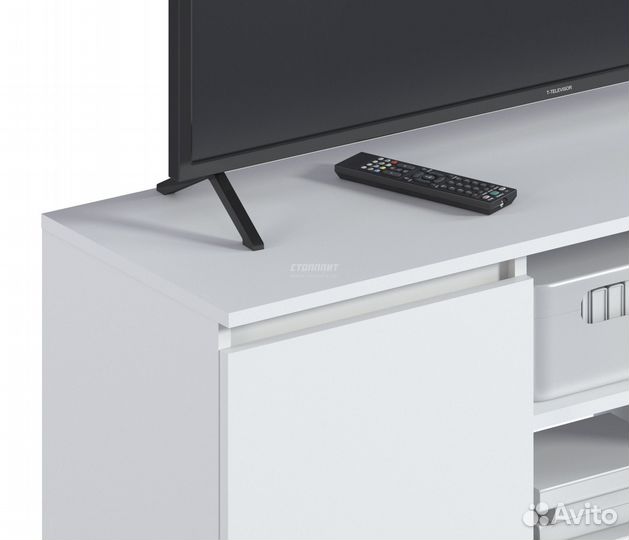 Тумба под тв белая