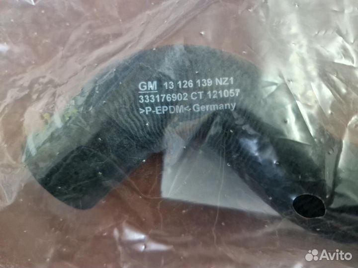 Шланг радиатора впускной (верхний) Astra H Z14XEP