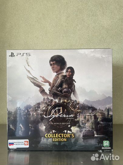 Syberia the world before ps5 collector's edition