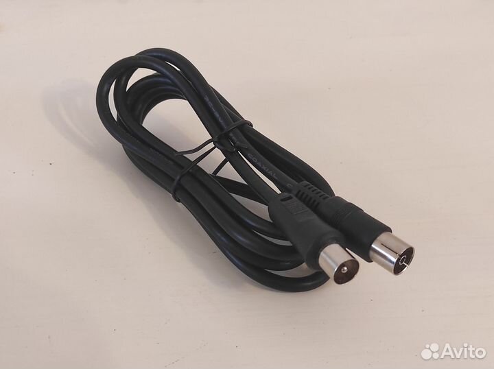 Антенный тв удлинитель (коаксиальный кабель) 1,5 м