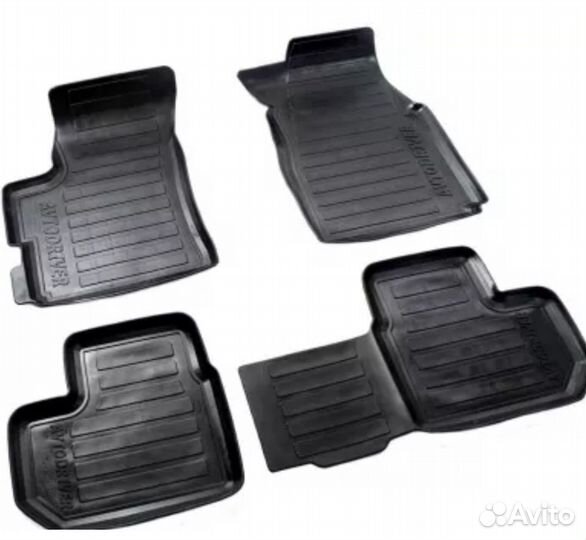 Резиновые коврики на Daewoo Matiz