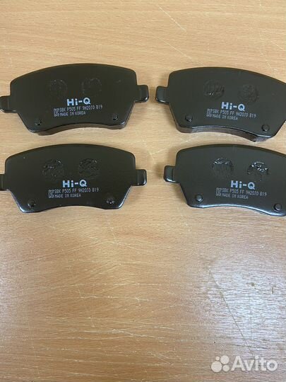 Тормозные колодки ваз Веста Ларгус 16 кл