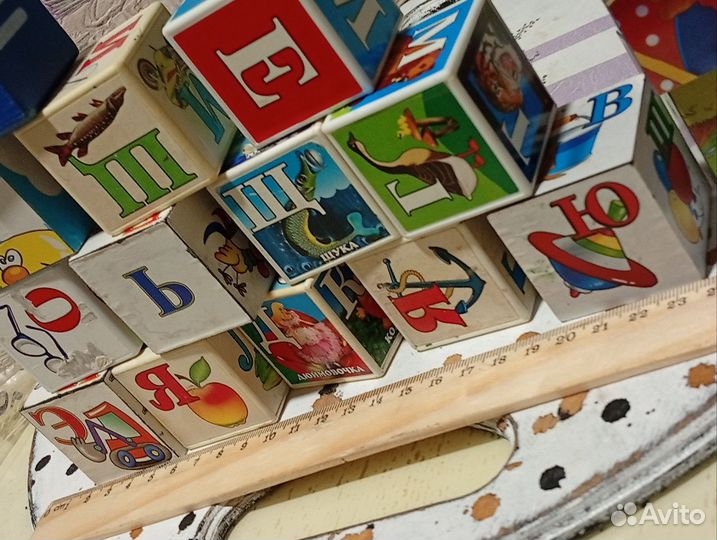 Кубики разные 4*4 набор