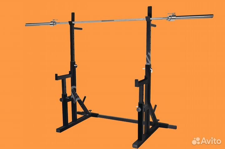 Олимпийский гриф 2.2м MB Barbell + Стойки