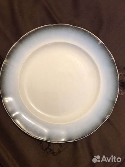 Тарелка фарфор товарищества Кузнецова