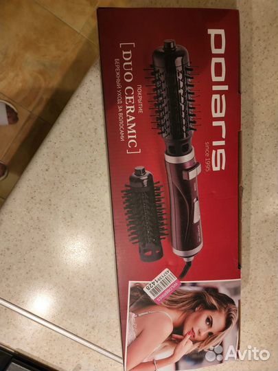 Фен-щетка Polaris