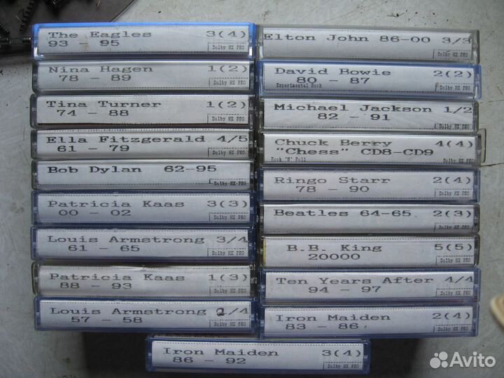 Аудио кассеты с записью