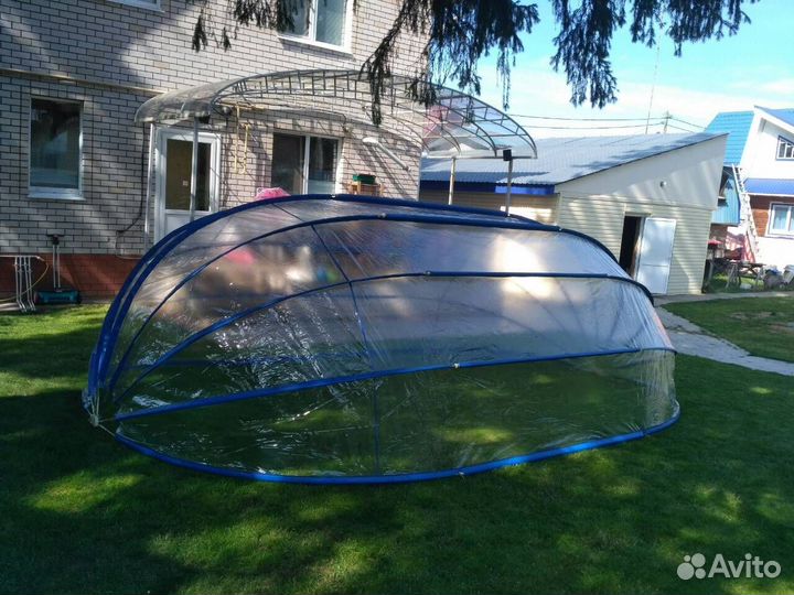 Купол для бассейна Летотент 550x750 пвх300