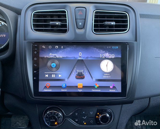 Штатная Магнитола Renault Logan 2012 Sandero 2014