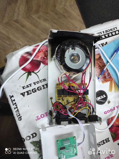 Стабилизатор напряжения на запчасти