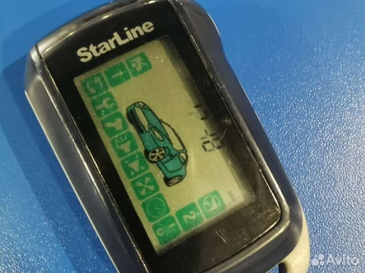 Ремонт брелков Starline, Диагност. Установка