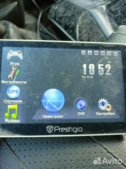Видеорегистратор с Gps навигатором prestigio 5800