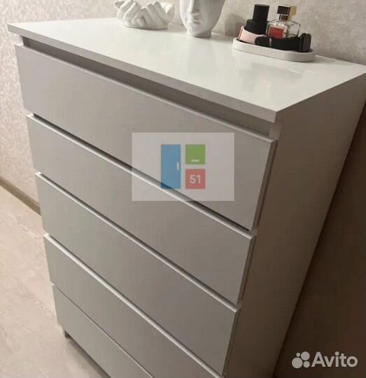 Комод белый (аналог икеа)