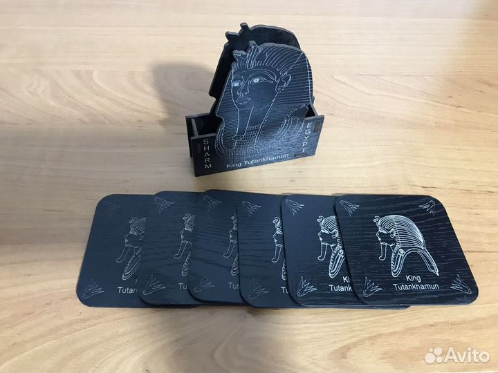 Новый набор из черного дерева для напитков