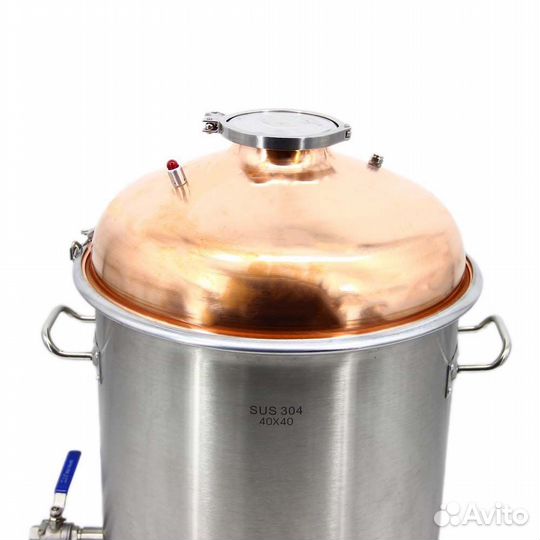 Перегонный куб 50л (медная крышка 4