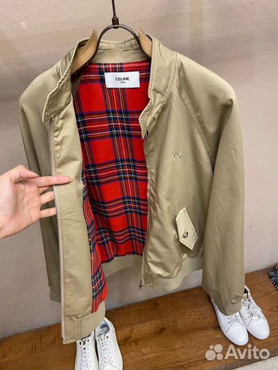 Мужская куртка бомбер Celine беж