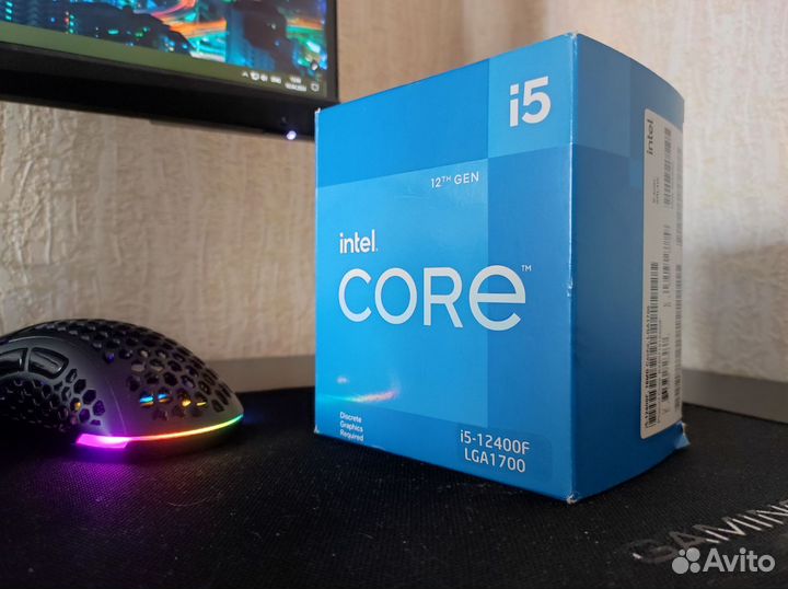 Процессор i5 12400f box