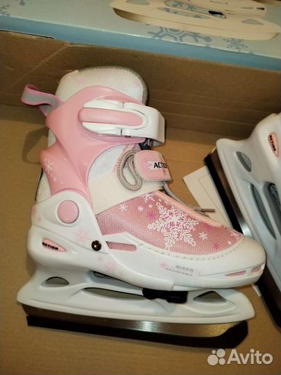 Коньки детские раздвижные 26-29