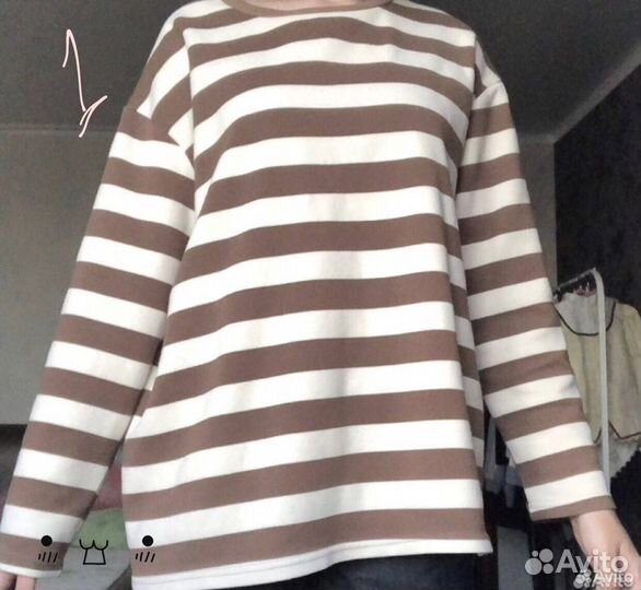 Кофта в полоску
