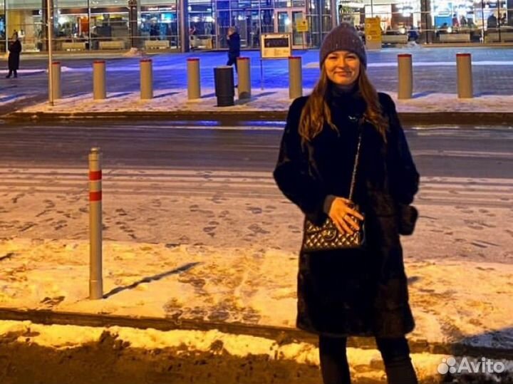 Шуба норковая S-M