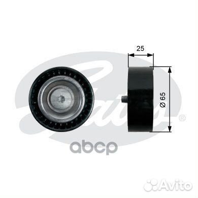 Направляющий ролик привода вспомогательных