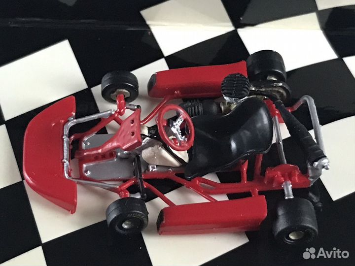 GO kart 2009 Карт красный Minichamps 1:43
