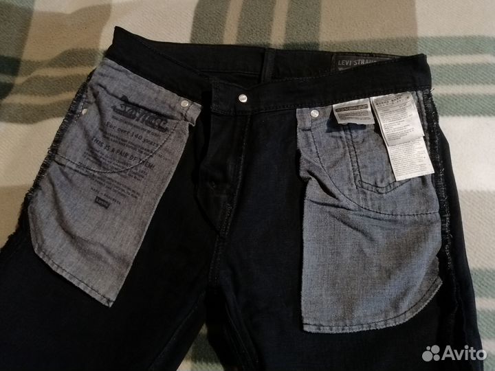 Джинсы Levis 511 Черные W29 L32