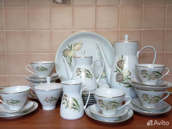 3 чайных сервиза ГДР, Румыния