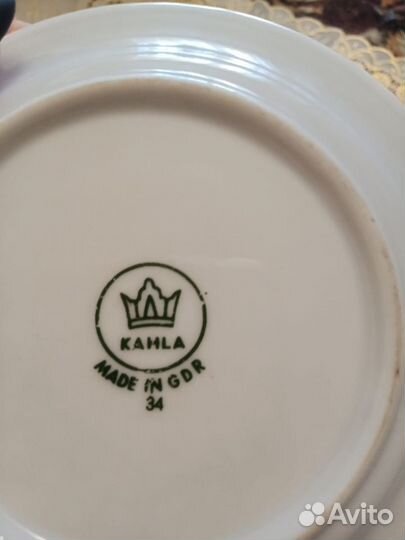 Чашечка с блюдцем гдр