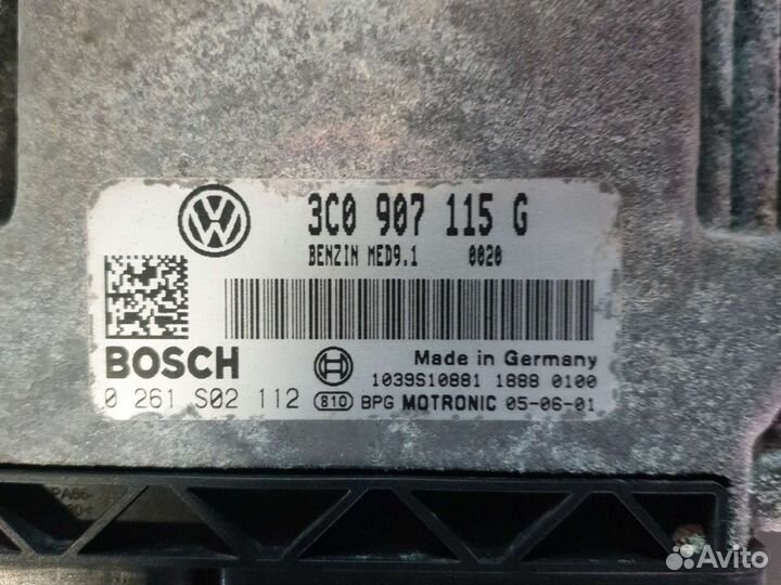 Блок управления эбу фольцваген пассат b6 BWA 2.0