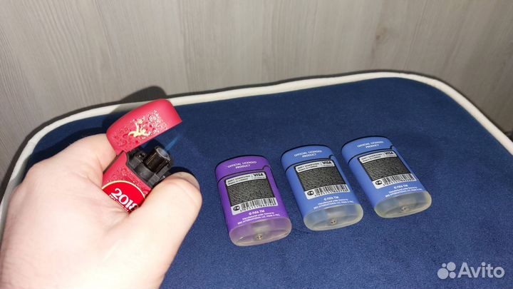 Зажигалки с турбо пламенем FIFA 2018 (опт)