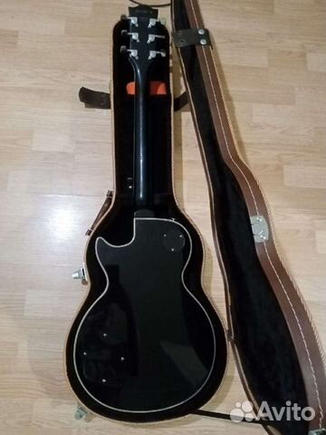 Реплика Gibson Les Paul Custom в чёрном цвете