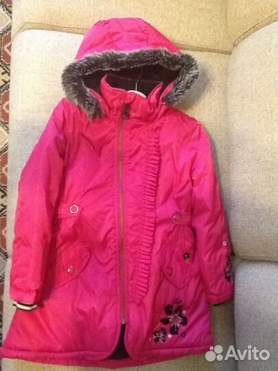 Пальто зима 116-122