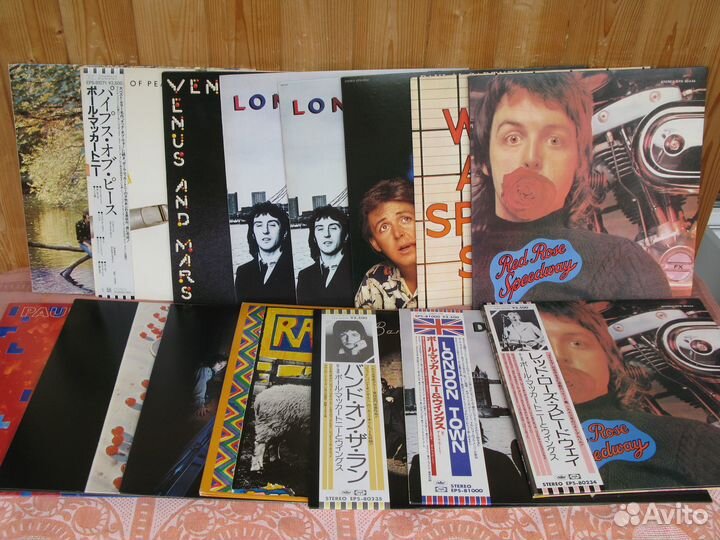 Paul Mccartney & Wings LP винил