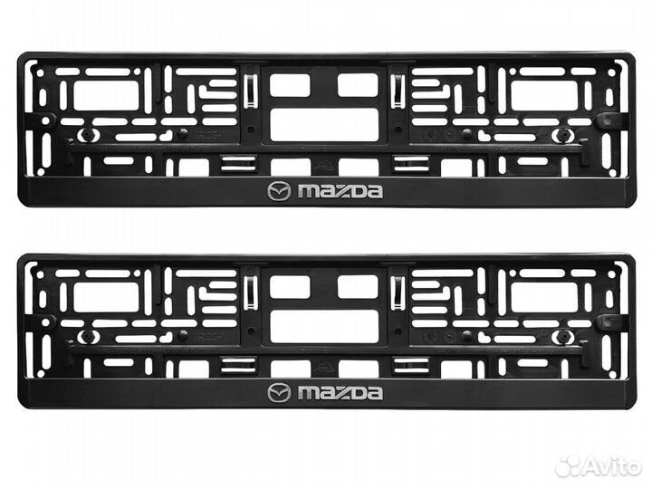 Рамки под номер Mazda комп. 2 шт