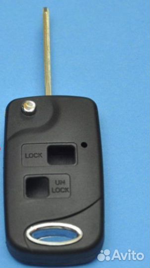 Выкидной ключ Тойота Лексус на 2 кнопки
