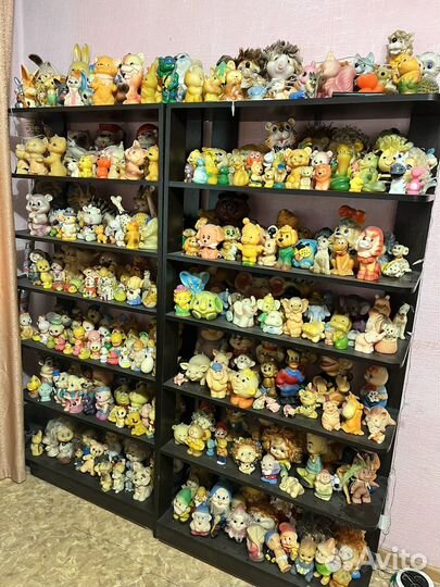 Коллекция резиновых игрушек