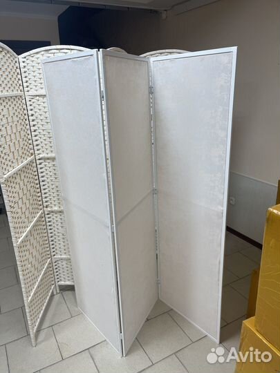 Ширма 3 секции ткань