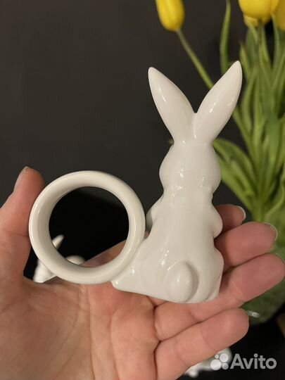 Кольца для салфеток Зайка