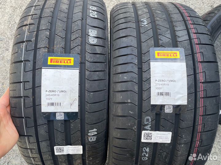 Pirelli P Zero 245/45 R19 и 275/40 R19 102Y