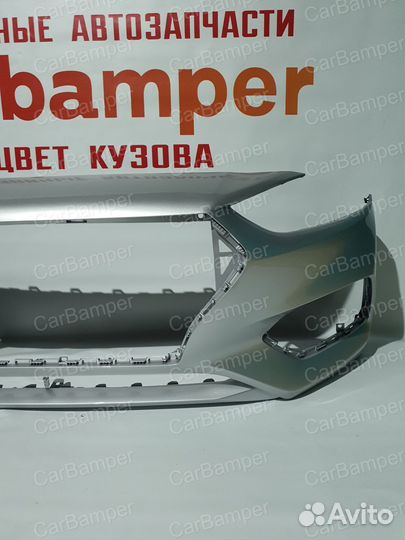 Бампер передний Solaris Sleek Silver 2017-2020г