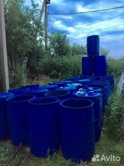 Пластиковые бочки