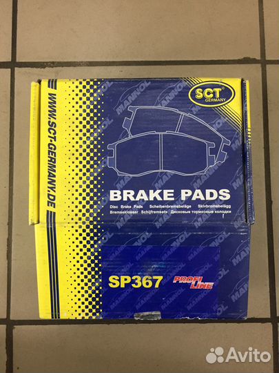 Тормозные колодки SCT skoda rapid / octavia