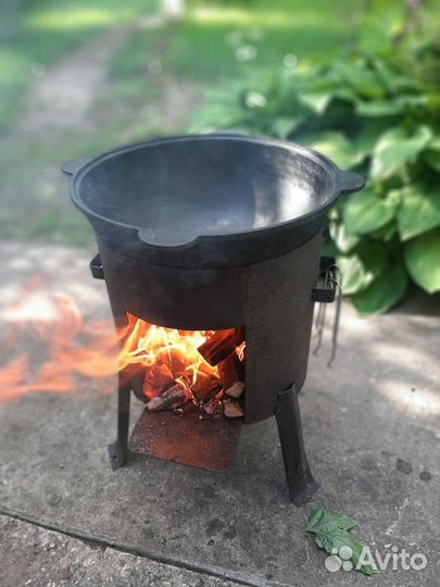 Барашек на вертеле. Плов на открытом огне