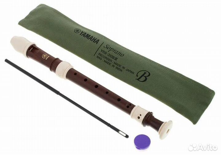 Блок флейта сопрано Yamaha YRS-312biii